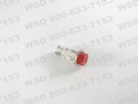 ''LAMP 1/2 '' '' RED 125V WL-1