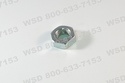 1/2-20 LH JAM NUT ZINC PLTD