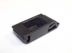 SLIDE LATCH FLUSH STYLE  BLACK