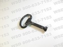 KEY DBL-BIT FOR QTR TURN LATCH